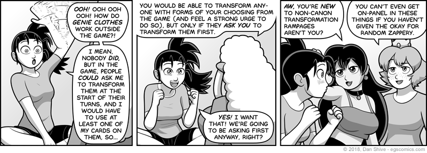 Random Transformation Comics
